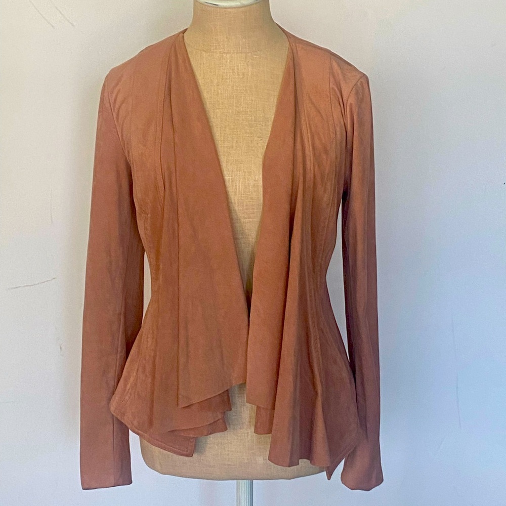 Mauve Suede ish Blazer
